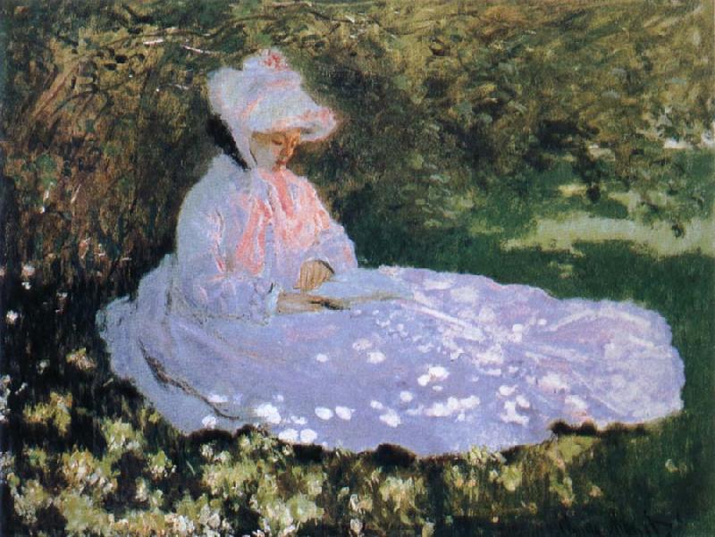 Claude Monet The Reader